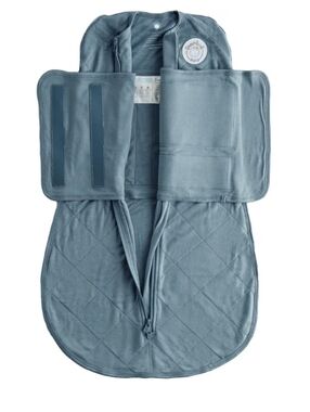 Dreamland Baby Swaddle Bamboo Sleep Sack   | 0-6 Months |  Ocean Blue